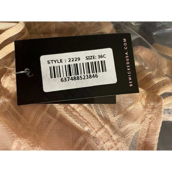 BeWicked Mabel Bra 36C (RS-14) - Picture 6 of 10